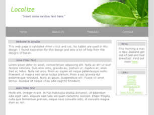 Preview localize - FREE HTML CSS JavaScript Template