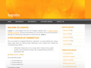 Preview logistix - FREE HTML CSS JavaScript Template