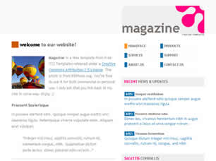 Preview magazine - FREE HTML CSS JavaScript Template