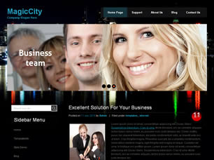 Preview magiccity - FREE HTML CSS JavaScript Template