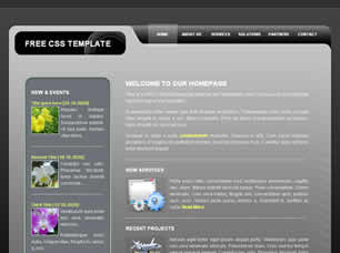 Preview metal - FREE HTML CSS JavaScript Template