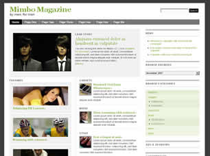 Preview mimbo magazine - FREE HTML CSS JavaScript Template