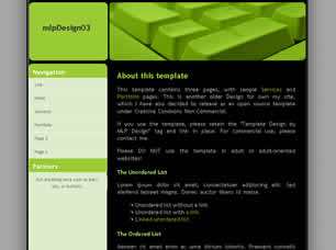 Preview mlpdesign03 - FREE HTML CSS JavaScript Template