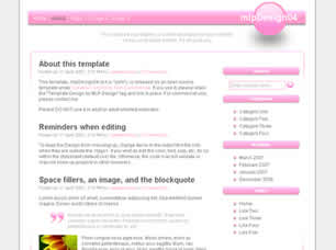 Preview mlpdesign04 - FREE HTML CSS JavaScript Template