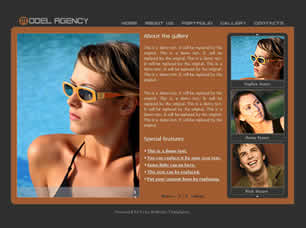 Preview model agency - FREE HTML CSS JavaScript Template