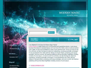 Preview modern magic - FREE HTML CSS JavaScript Template