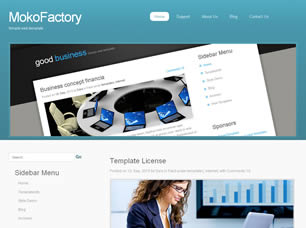 Preview mokofactory - FREE HTML CSS JavaScript Template