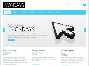 Preview mondays - FREE HTML CSS JavaScript Template