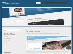 Preview monster - FREE HTML CSS JavaScript Template