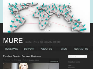 Preview mure - FREE HTML CSS JavaScript Template