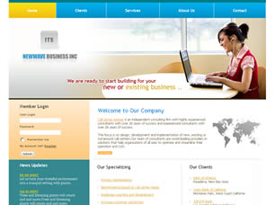 Preview newwave business inc - FREE HTML CSS JavaScript Template