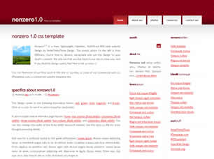 Preview nonzero1 0 - FREE HTML CSS JavaScript Template