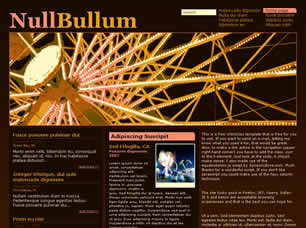 Preview nullbullum - FREE HTML CSS JavaScript Template