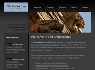 Preview old architecture - FREE HTML CSS JavaScript Template