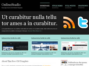 Preview onlinestudio - FREE HTML CSS JavaScript Template