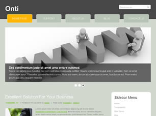 Preview onti - FREE HTML CSS JavaScript Template