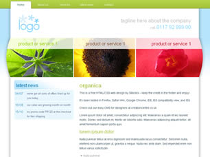 Preview organica - FREE HTML CSS JavaScript Template
