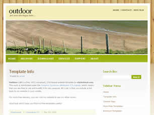 Preview outdoor 1 0 - FREE HTML CSS JavaScript Template