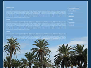 Preview palm trees - FREE HTML CSS JavaScript Template