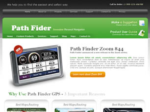 Preview path fider - FREE HTML CSS JavaScript Template