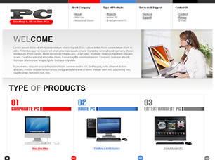 Preview pc - FREE HTML CSS JavaScript Template