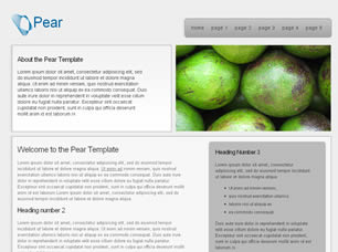 Preview pear - FREE HTML CSS JavaScript Template