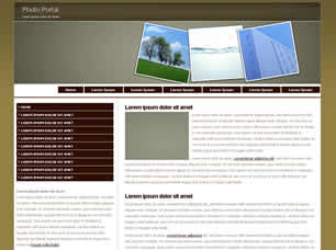 Preview photo portal - FREE HTML CSS JavaScript Template