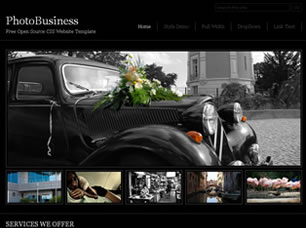 Preview photobusiness - FREE HTML CSS JavaScript Template