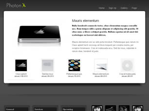 Preview photon x - FREE HTML CSS JavaScript Template