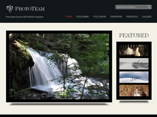 Preview phototeam - FREE HTML CSS JavaScript Template