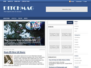 Preview pitchmag - FREE HTML CSS JavaScript Template