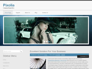 Preview pixolia - FREE HTML CSS JavaScript Template