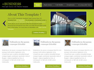 Preview plusbusiness - FREE HTML CSS JavaScript Template