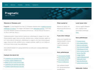 Preview pragmatic - FREE HTML CSS JavaScript Template