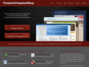 Preview premiumtemplateshop - FREE HTML CSS JavaScript Template