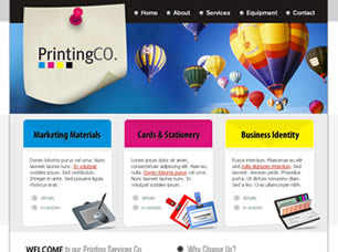 Preview printingco - FREE HTML CSS JavaScript Template