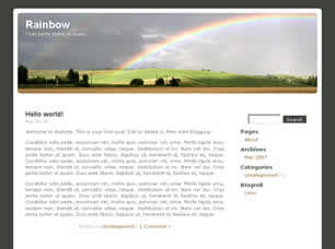 Preview rainbow - FREE HTML CSS JavaScript Template