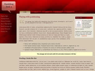 Preview rambling soul 4 - FREE HTML CSS JavaScript Template