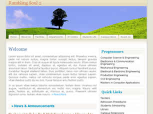 Preview ramblingsoul 2 - FREE HTML CSS JavaScript Template