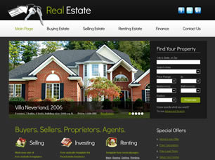 Preview real estate - FREE HTML CSS JavaScript Template