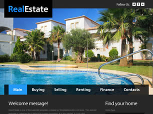 Preview realestate - FREE HTML CSS JavaScript Template