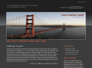 Preview redbridge - FREE HTML CSS JavaScript Template