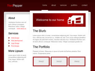 Preview redpepper - FREE HTML CSS JavaScript Template