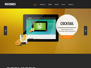 Preview rhino - FREE HTML CSS JavaScript Template