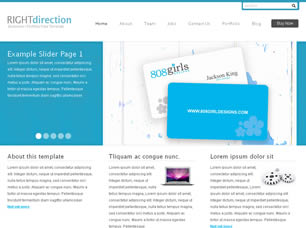 Preview rightdirection - FREE HTML CSS JavaScript Template