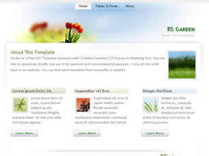 Preview rs garden - FREE HTML CSS JavaScript Template