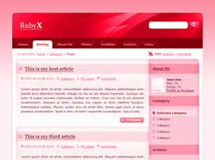 Preview rubyx - FREE HTML CSS JavaScript Template