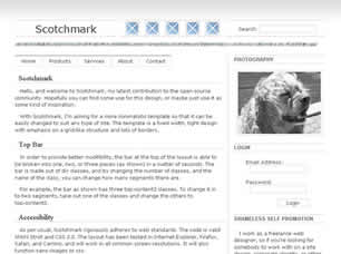 Preview scotchmark - FREE HTML CSS JavaScript Template