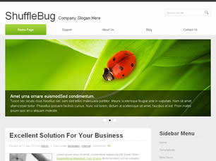 Preview shufflebug - FREE HTML CSS JavaScript Template