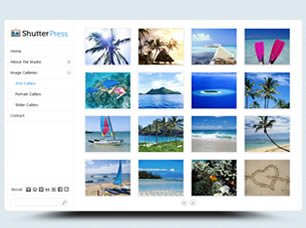 Preview shutterpress - FREE HTML CSS JavaScript Template